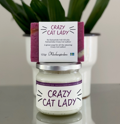 Crazy Cat Lady Doftljus 6p